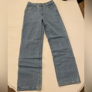 Brand new, never worn SHEIN wide straight leg jeans, Size: M/6